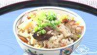 健康レシピ～体ぽかぽか！根菜レシピ ～さんまと根菜の炊き込みご飯