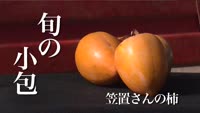 旬の小包～笠置さんの柿