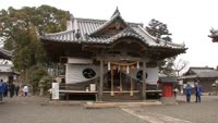 日出若宮八幡神社で節分祭