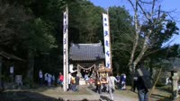 豊岡天満神社で５３年ぶりおみこし