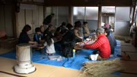 しめ縄作りを体験しよう
