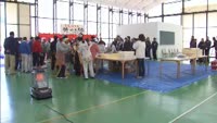 ナザレトの家で餅つき大会