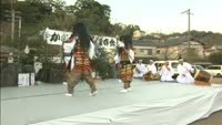 かまど神楽のお披露目