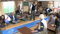 お座敷でゴルフ大会