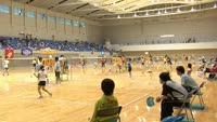 小学生のバドミントン大会
