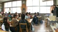 春木川小学校で学校公開