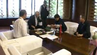 書道大会で文部科学大臣賞