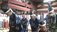 朝見神社で包丁式