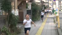 亀川小学校マラソン大会