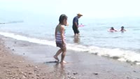 関の江海水浴場開き