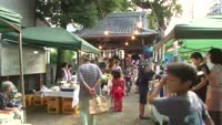 秋葉神社で夏祭り