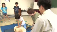 親子で救急体験