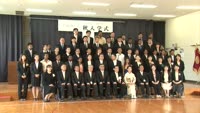 別府溝部学園短期大学 秋入学式