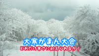 特集　大寒がまん大会