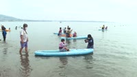 関の江海水浴場開き