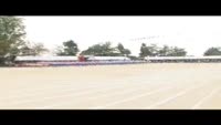 日出の小学校で運動会