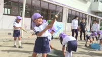 明星幼稚園 竹で遊ぼう