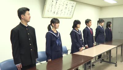 バース市交流プログラム 結団式