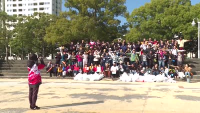 ビーチクリーン活動