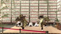 朝見神社　夏越献灯祭