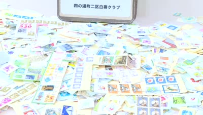白寿クラブ「輪」が古切手寄付